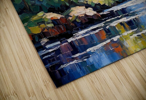 Impressionist Stone Bridge Print Ruggeri puzzle