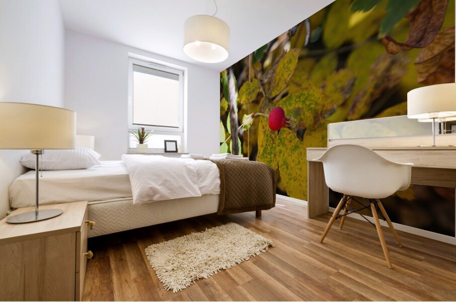 Wild Bud Mural print