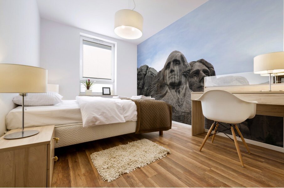 George Washington Mural print