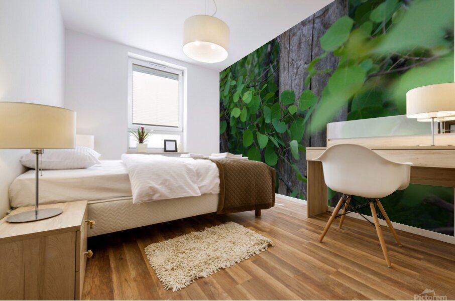 Leaves and Trees Mural print