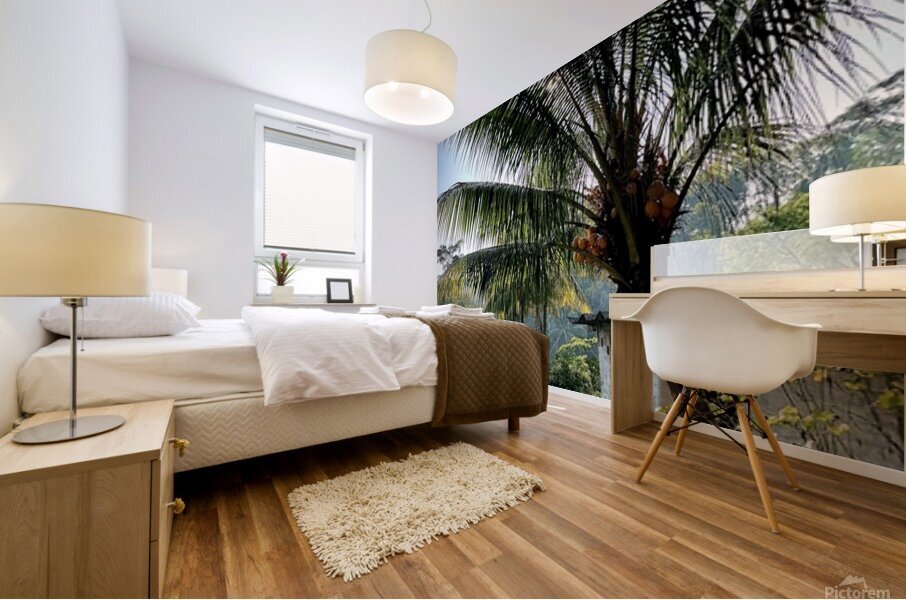 Palm Branches Mural print