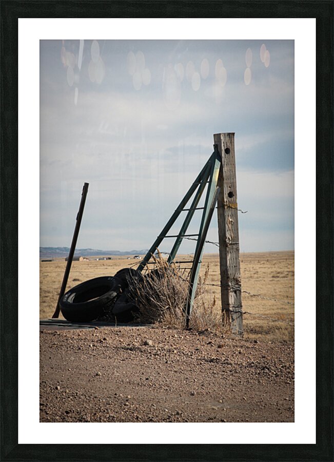 Stay Out Picture Frame print