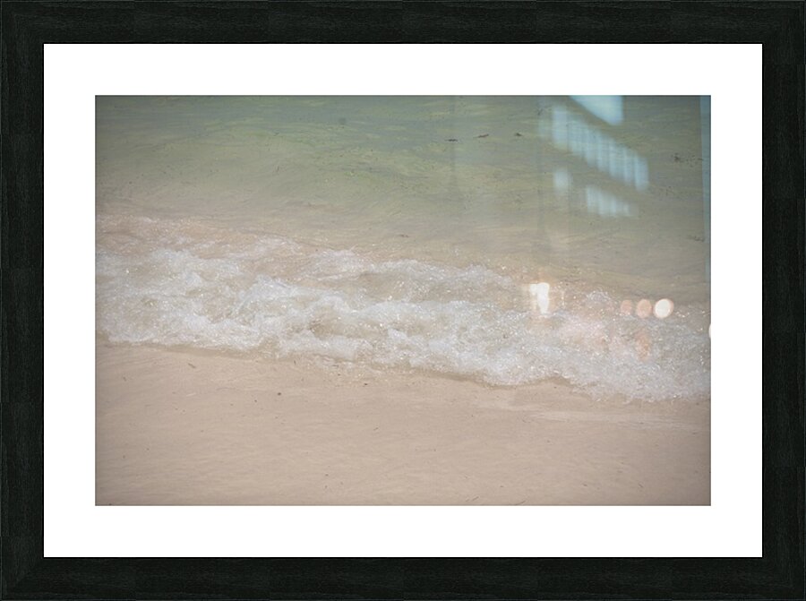 Day On The Beach Picture Frame print