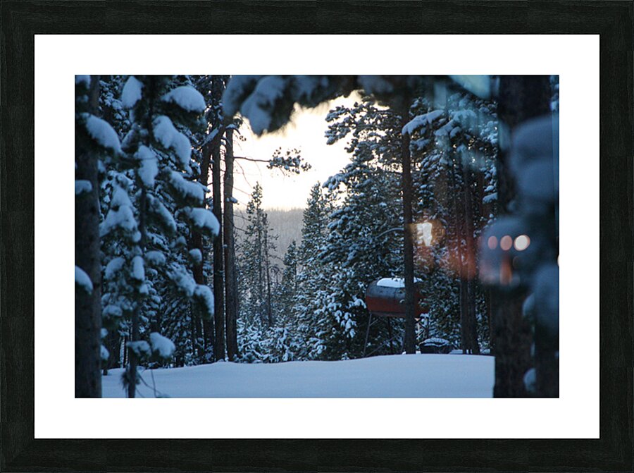 Out There Picture Frame print
