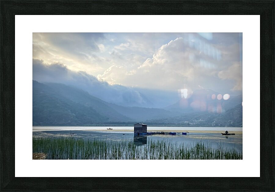 Lake Atitlan Picture Frame print