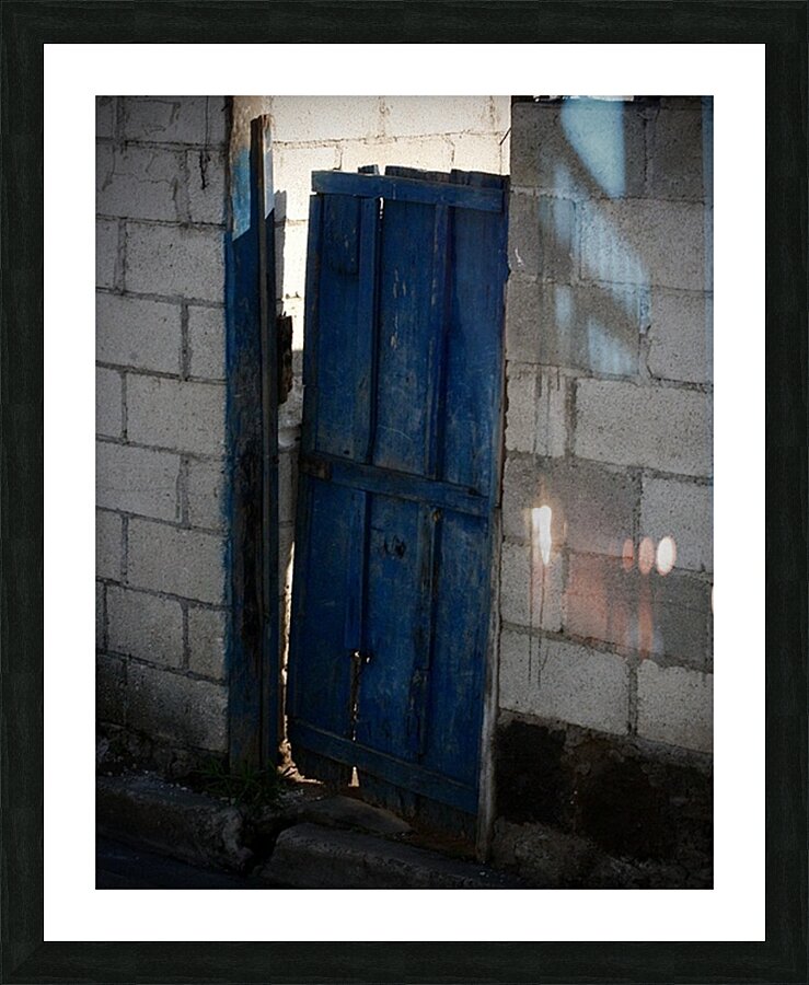 One Closed Door Picture Frame print