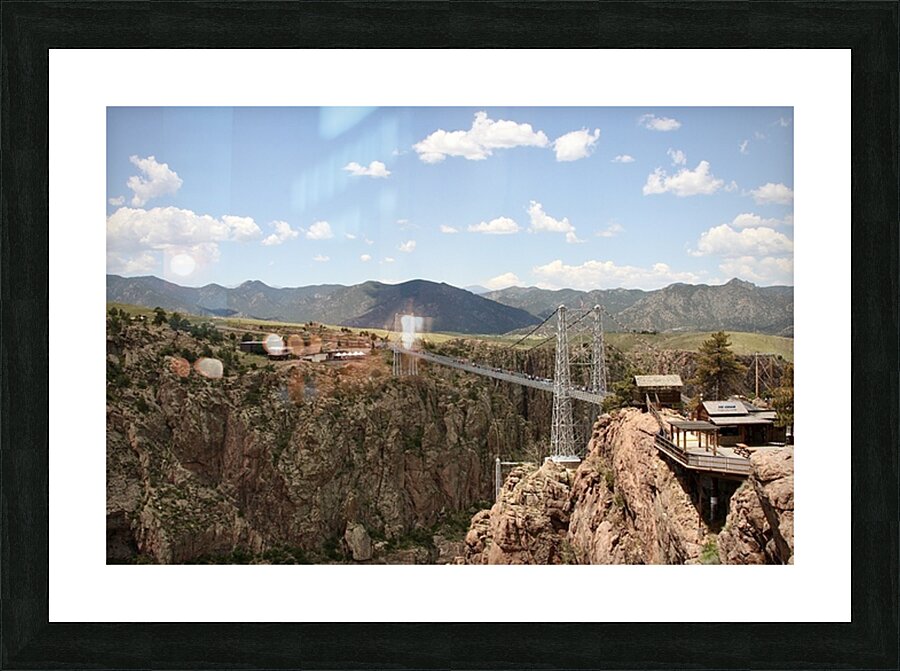 Long Walk Picture Frame print