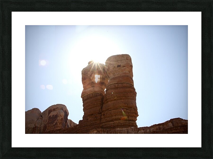 Bright Sun Picture Frame print