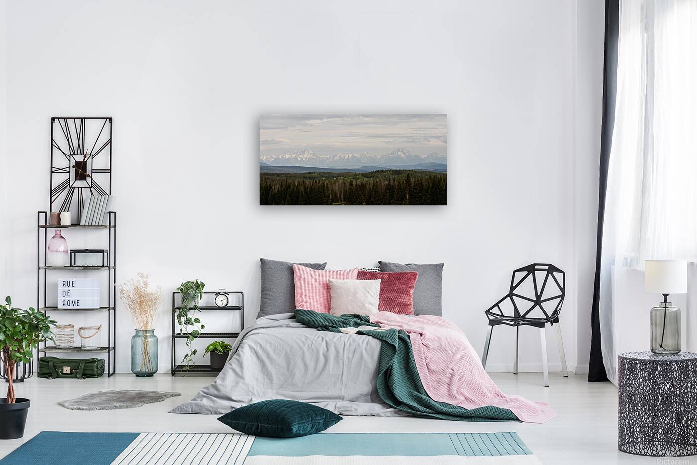 Tetons Landscape Reproduction