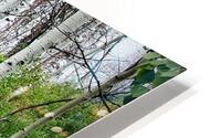 A Green and Cloudy Day HD Metal print