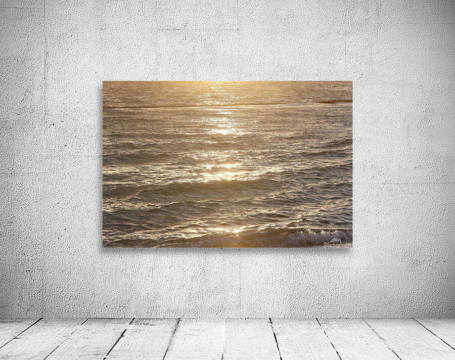 Golden Waves Wall Preview