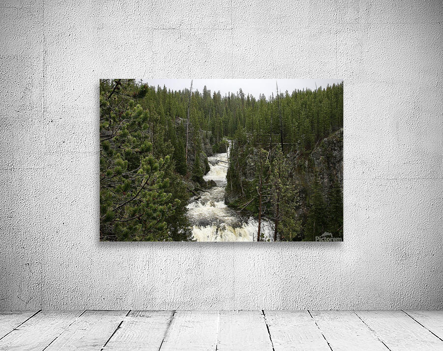 Yellowstone Waterfall Wall Preview