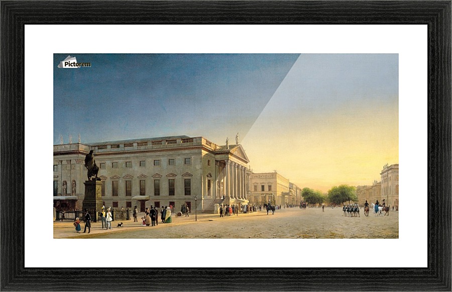 Opernhaus Berlin Picture Frame print