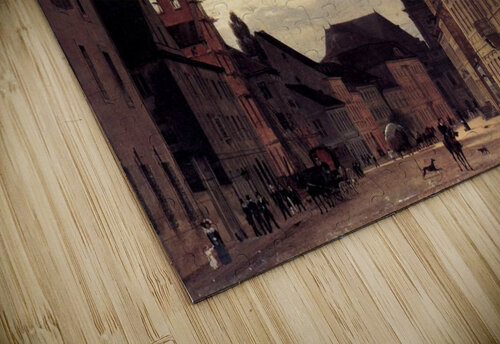 Klosterstrasse Eduard Gaertner puzzle