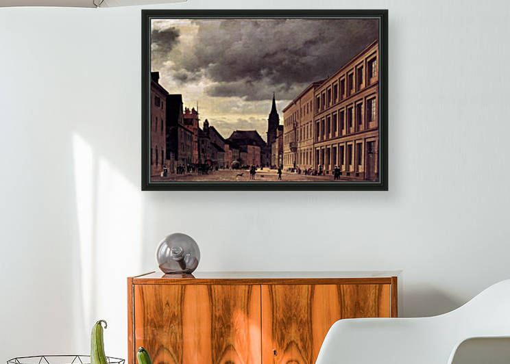 Klosterstrasse by Eduard Gaertner