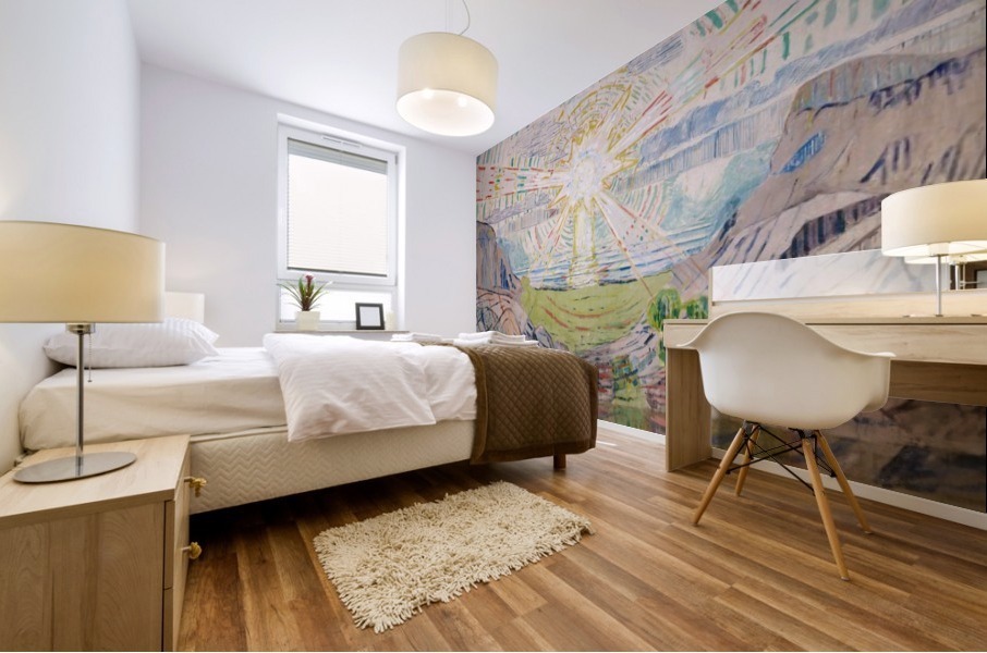 The Sun Mural print