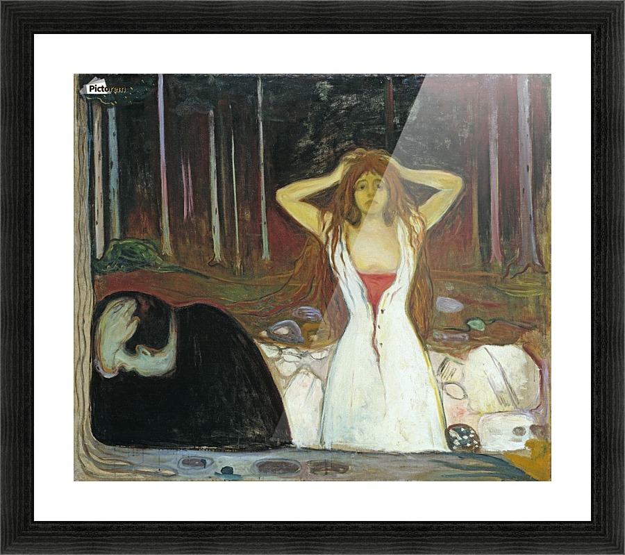 Ashes Picture Frame print