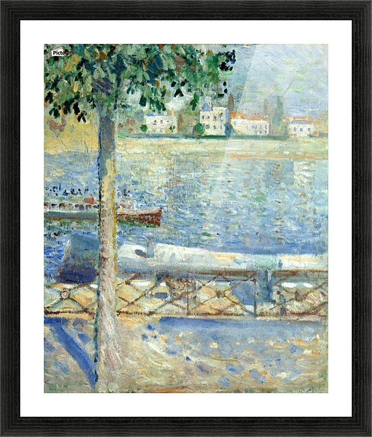 The Seine at Saint-Cloud Picture Frame print
