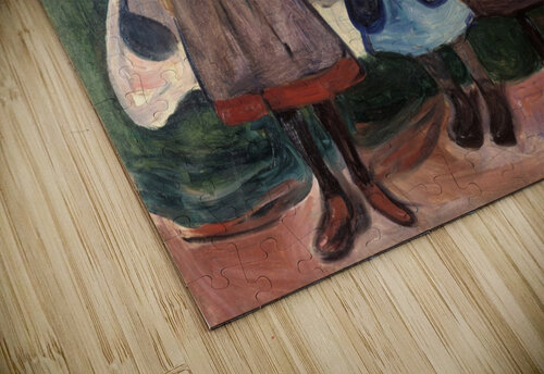 Four Girls Edvard Munch puzzle