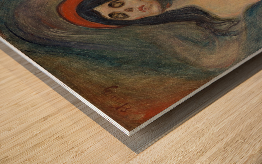 Madonna Wood print