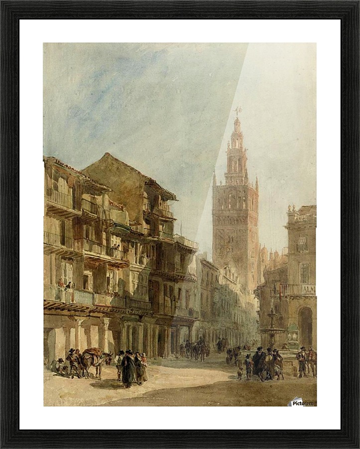 The Giralda Picture Frame print