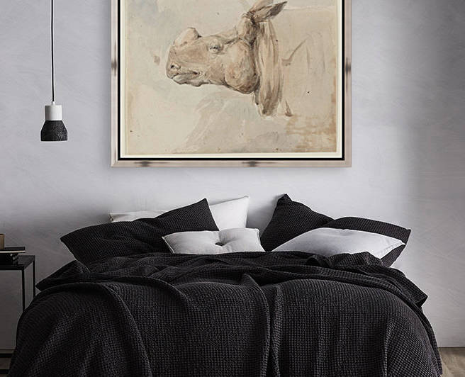 Head of a horse by Edward Angelo Goodall