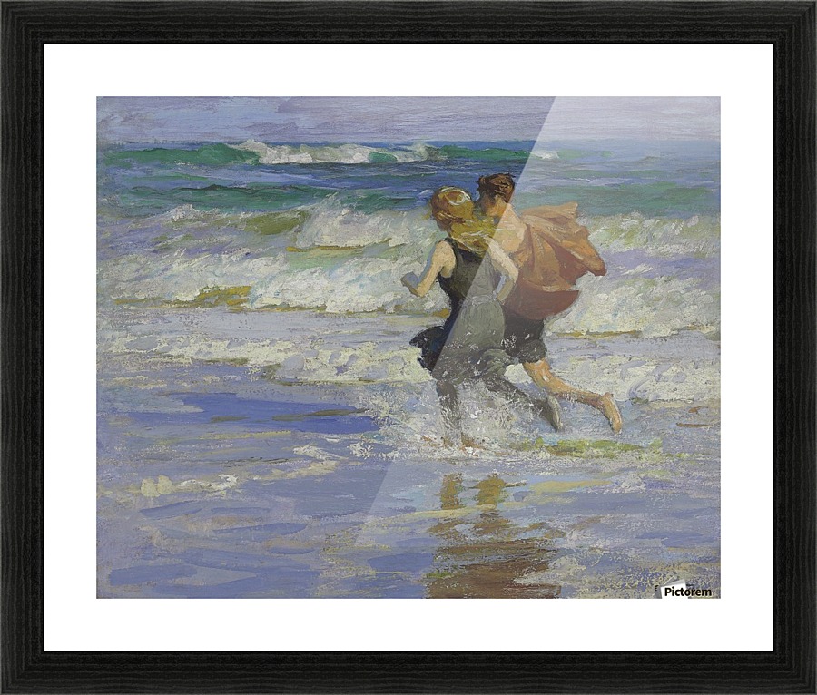 At the Beach Picture Frame print