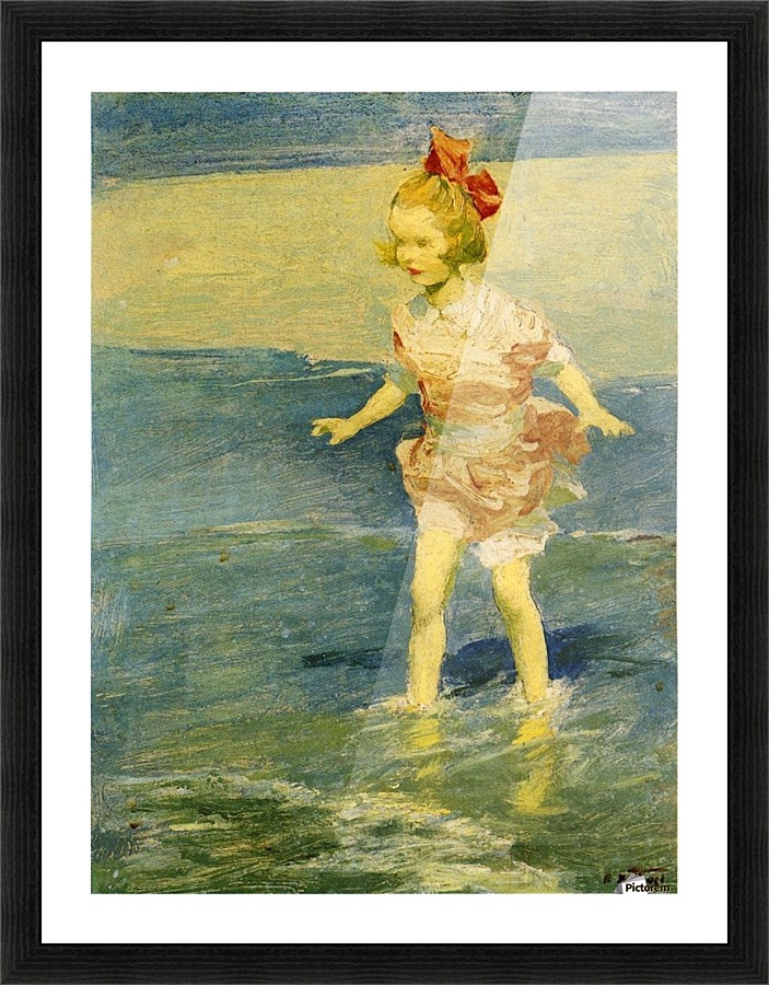 In the Surf Picture Frame print