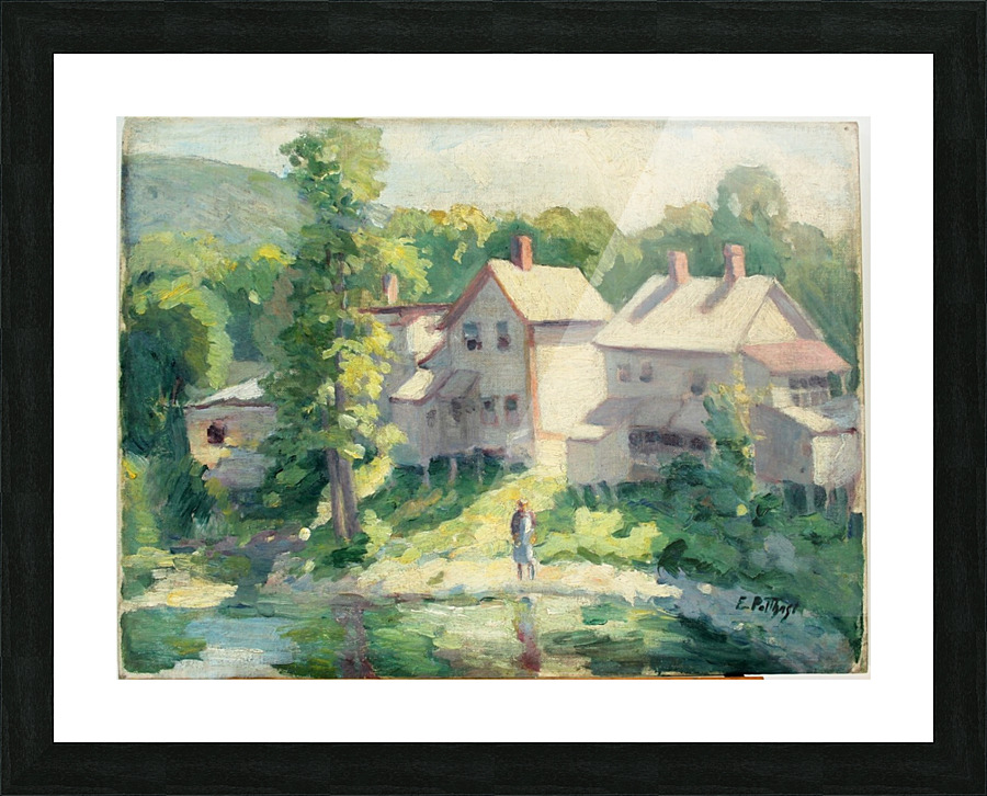 Wading Picture Frame print