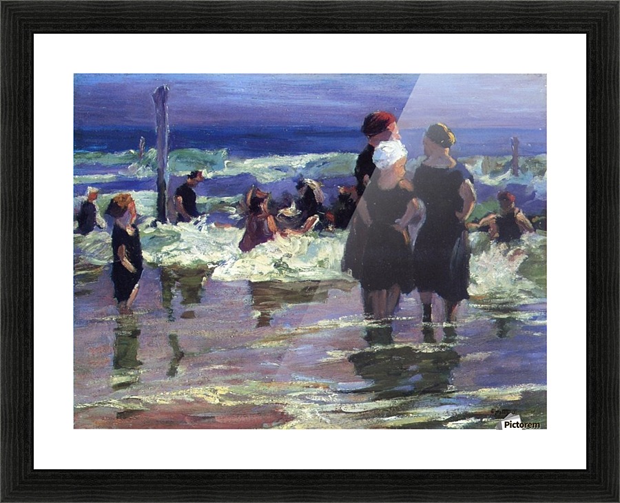 The Gossips Picture Frame print