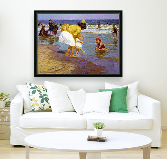 At the Seashore Reproduction