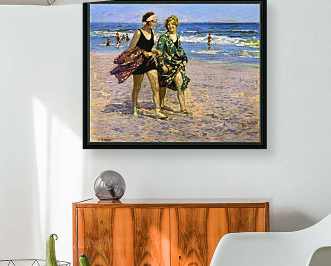 Blonde and Brunette by Edward Henry Potthast