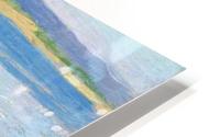 The bathing beach HD Metal print