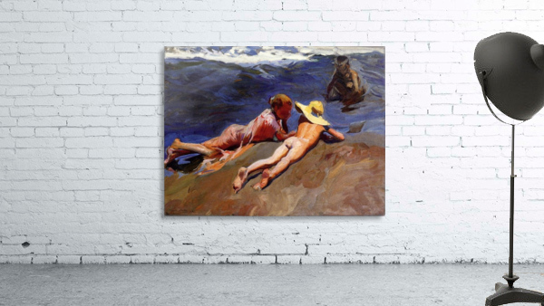 Bathers at Valencia Wall Preview