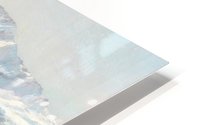 White mountain HD Metal print
