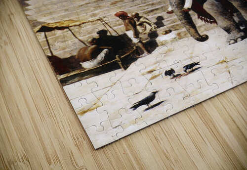 Royal Elephant Edwin Lord Weeks puzzle