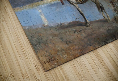 Fording a stream Edwin Lord Weeks puzzle