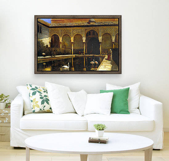 A Court in the Alhambra by Edwin Lord Weeks
