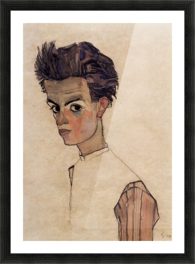 Self Portrait Picture Frame print