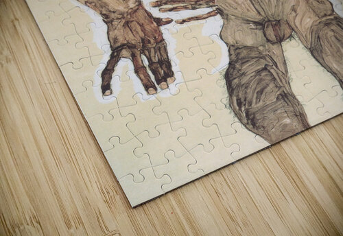 Grimassierendes Egon Schiele puzzle