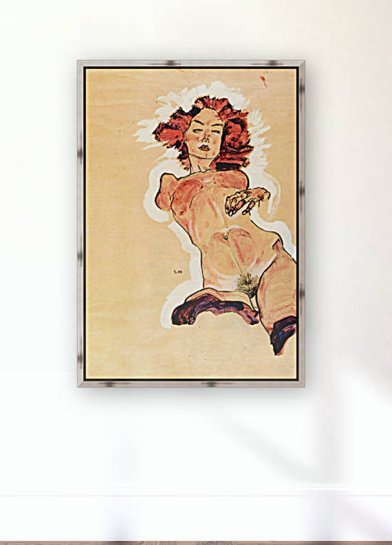 Female Act by Egon Schiele