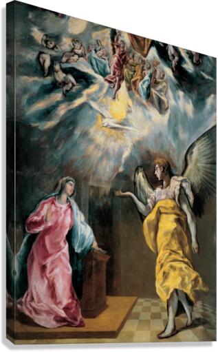 The Annunciation Canvas Print