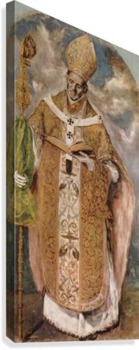Saint Ildefonsus Canvas Print