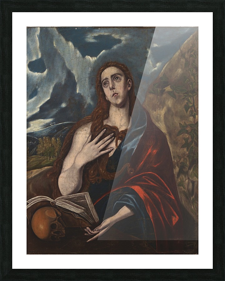Mary Magdalen Picture Frame print