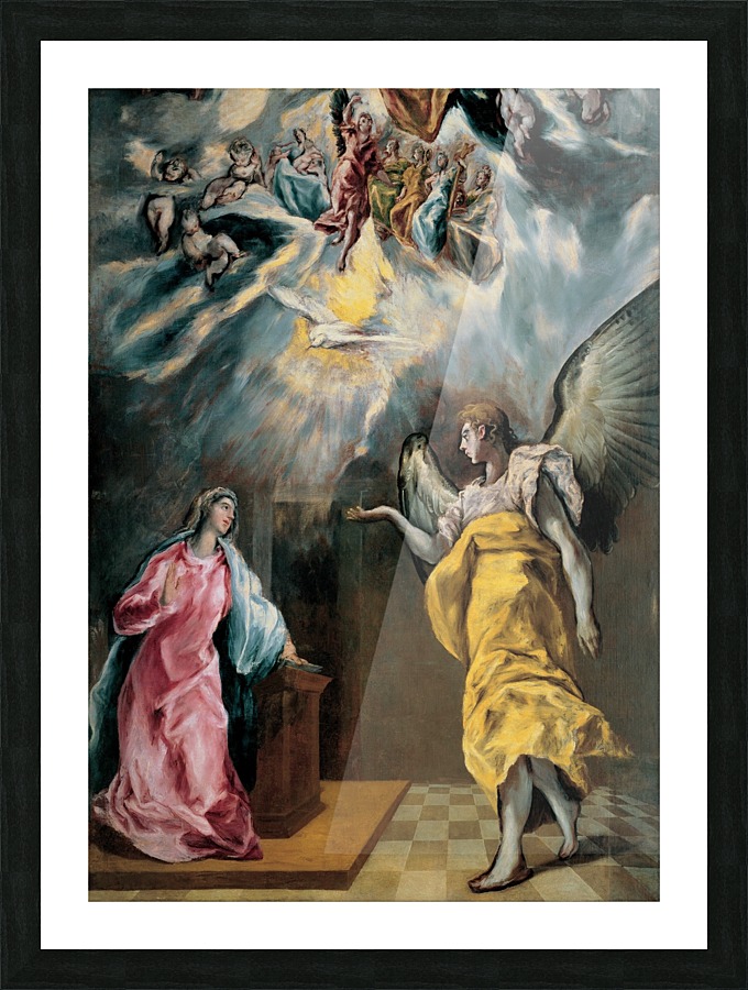 The Annunciation Picture Frame print