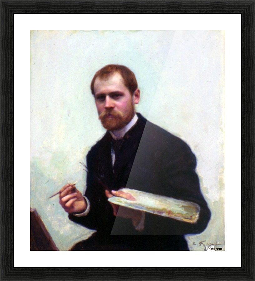 Self Portrait Picture Frame print