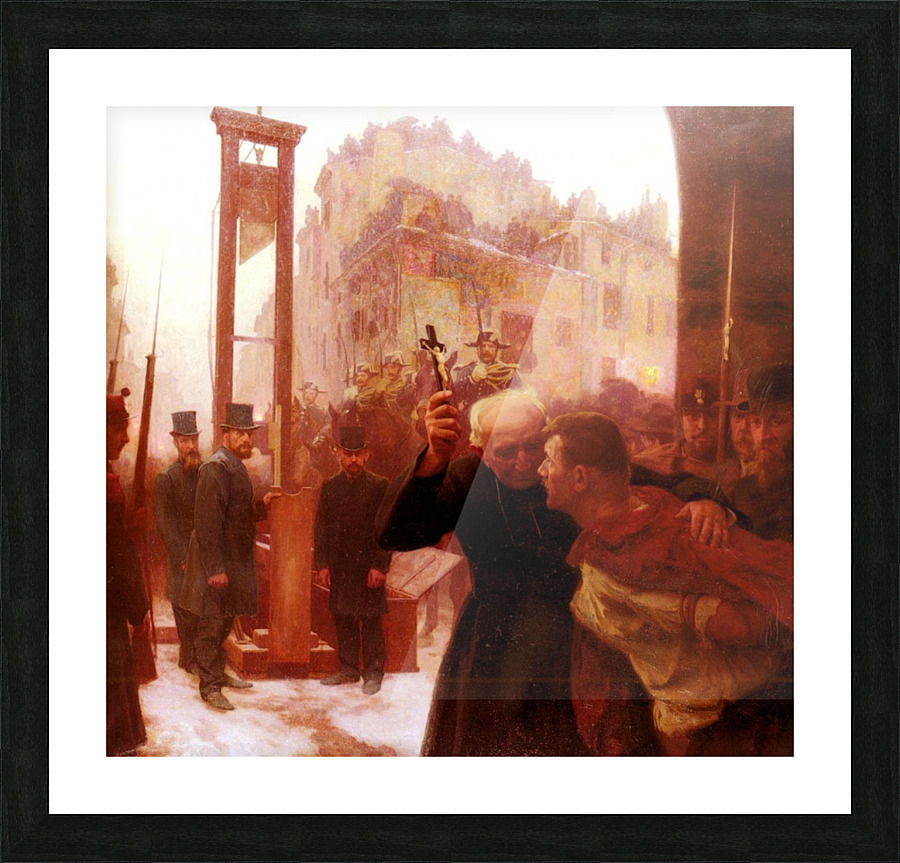 L-Expiation Picture Frame print