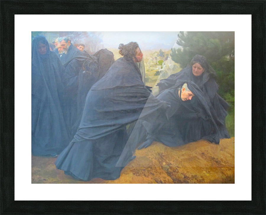 La Douleur Picture Frame print