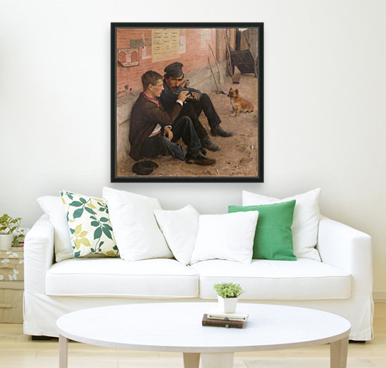 Les Buveurs Reproduction