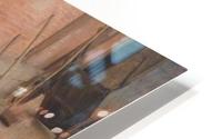 Les Buveurs HD Metal print